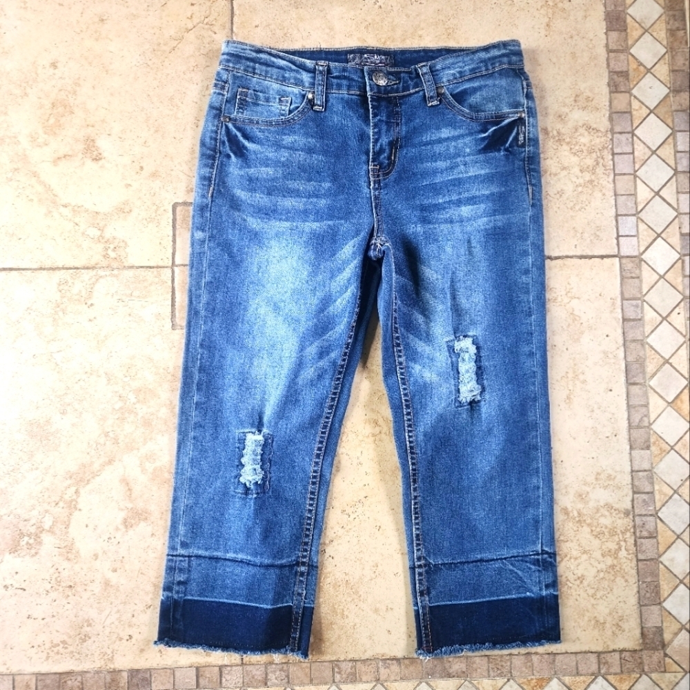 Silver Jeans Blue Cropped Ankle